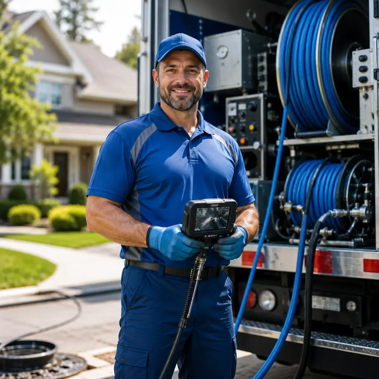Local outdoor drain cleaning specialists in Funk, NE